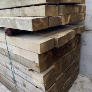 Softwood Treated Sleepers 2400 x 200 x 100